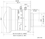 LS-FFL-1386 dimensions (mm)