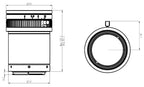 LS-FFL-1424 dimensions (mm)