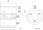 LS-FFL-1470 dimensions (mm)