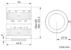 LS-FFL-1530 dimensions (mm)