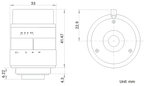 LS-FFL-1359 dimensions (mm)