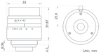LS-FFL-1356 dimensions (mm)