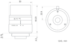 LS-FFL-1355 dimensions (mm)