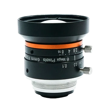 6mm, F2.8, 1/1.8", 6MP Lens, C-Mount (LS-HF0628M-6MPE)