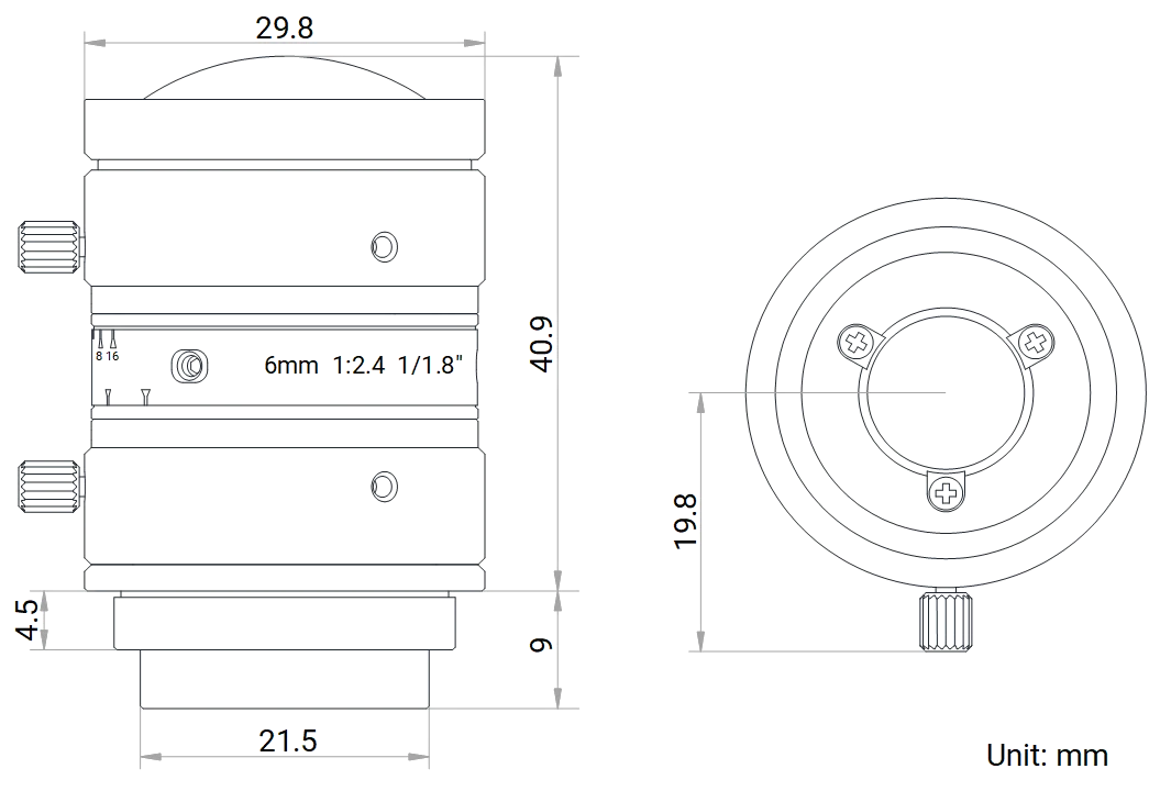 LS-FFL-1362 dimensions (mm)