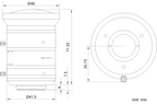 LS-FFL-1396 dimensions (mm)