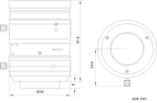LS-KF3528M-12MPE dimensions (mm)