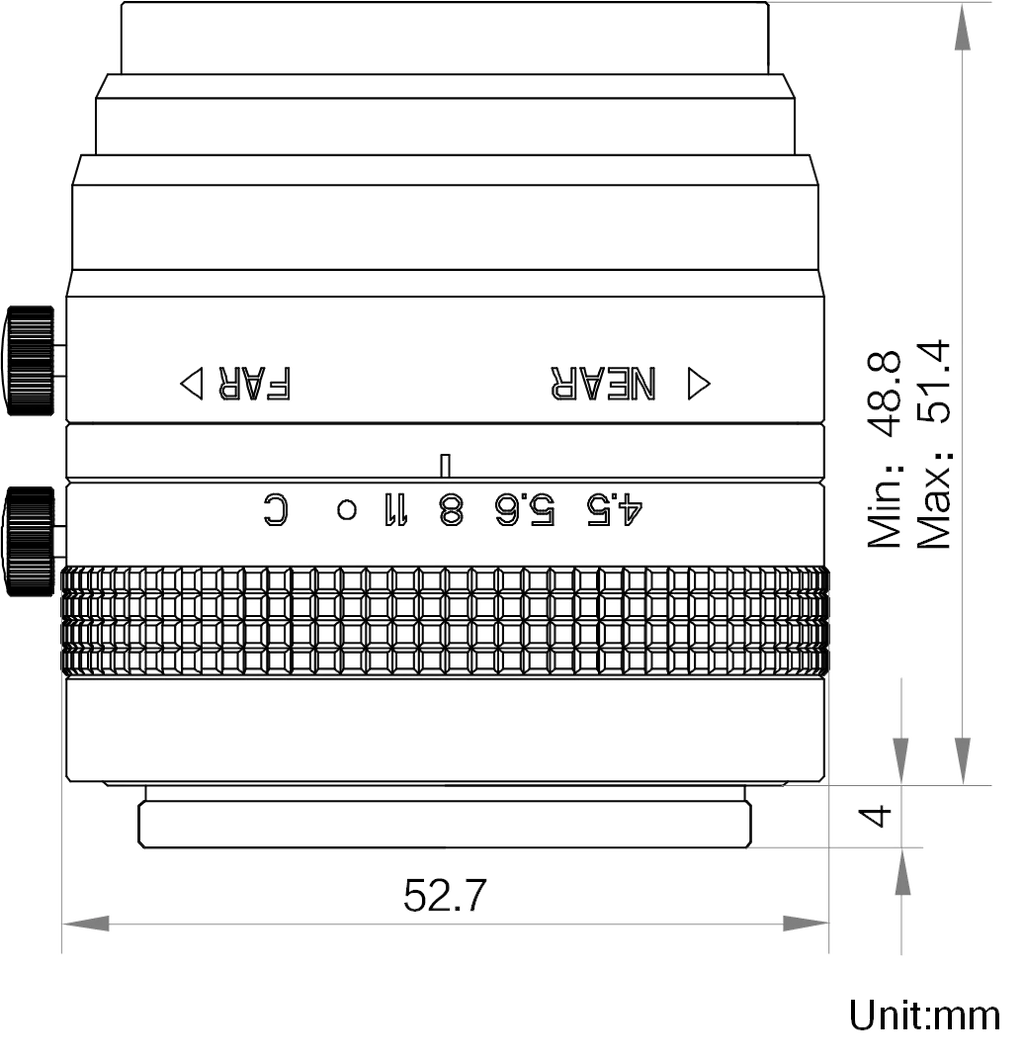 LS-FFL-0419 dimensions (mm)