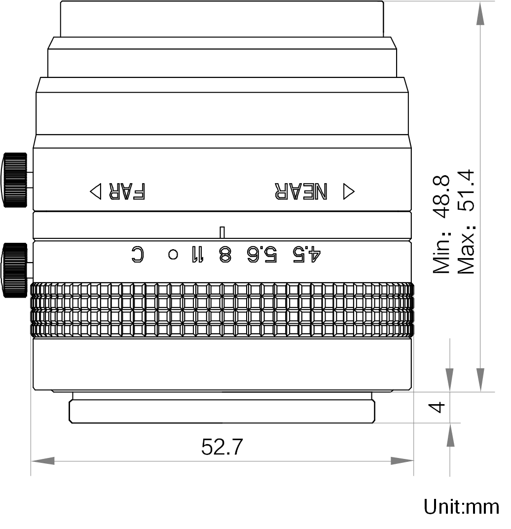 LS-FFL-0419 dimensions (mm)