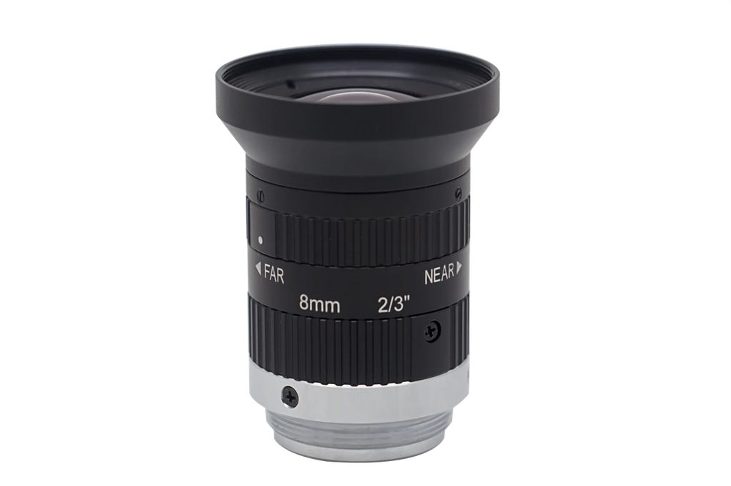 8mm, F2.4, 2/3", 5MP Lens, C-Mount (LS-MF0824M-5MPE)