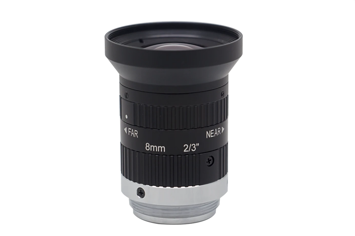 8mm, F2.4, 2/3", 5MP Lens, C-Mount (LS-MF0824M-5MPE)