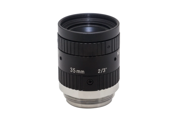 35 mm, F1.8, 2/3", 5 MP lens, C-mount