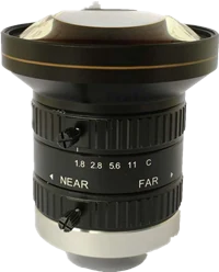 8mm, F1.8, 1", 12MP Lens, C-Mount (LS-FFL-1385)