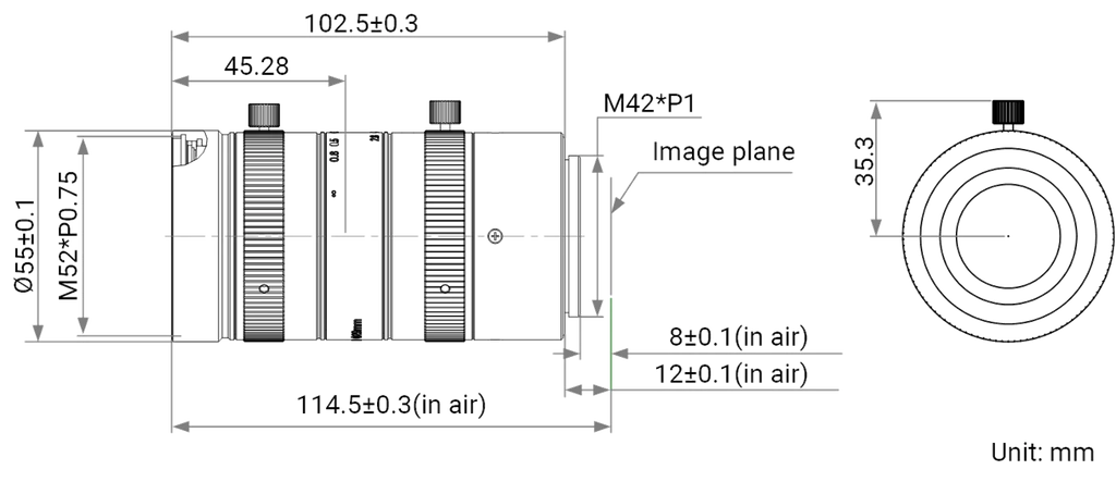 LS-FFL-0423 dimensions (mm)