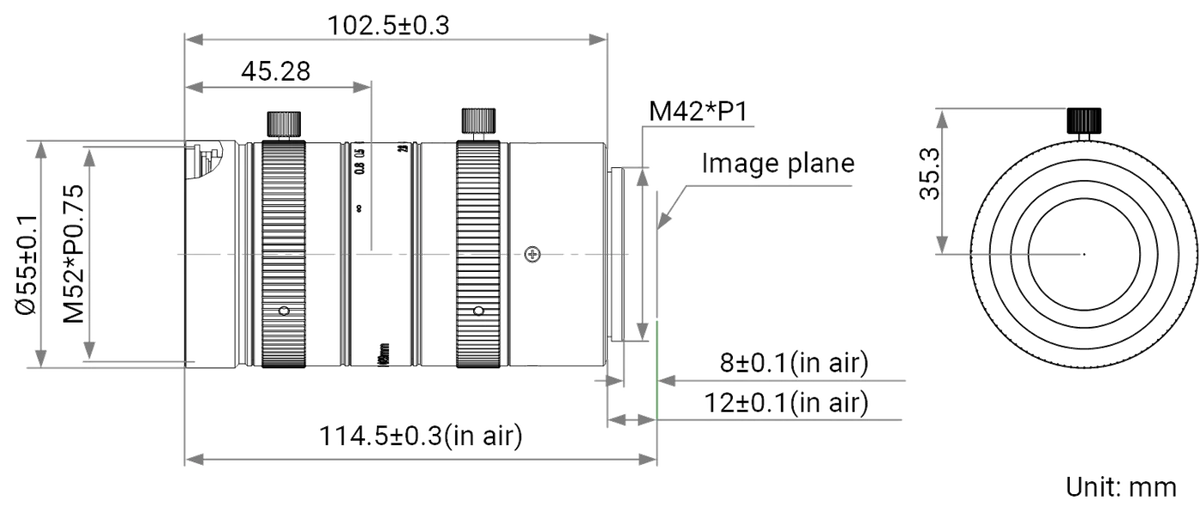 LS-FFL-0423 dimensions (mm)