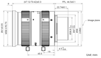 LS-LF3540M-F dimensions (mm)