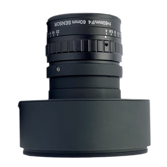 60mm, F4.0, Image Size φ64mm, Recommended Magnification 0.067~0.2X, M72 Mount (LS-FFL-1433)