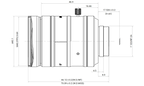 LS-FFL-1411 dimensions (mm)