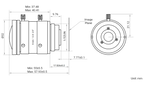 LS-FFL-1472 dimensions (mm)