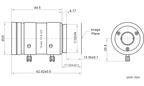 LS-FFL-1474 dimensions (mm)