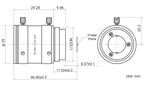 LS-FFL-1475 dimensions (mm)