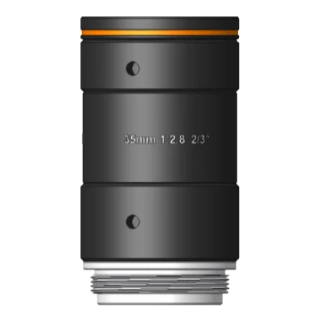 35 mm, F2.8, 2/3", 10 MP lens, C-mount