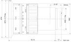 LS-AF1828M-M42B dimensions (mm)