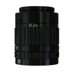 25mm, F2.8, 1.1", C-mount, Macro lens (65 mm (-0.4X) to 260.4 mm (-0.1X)) (LS-FFL-1455)