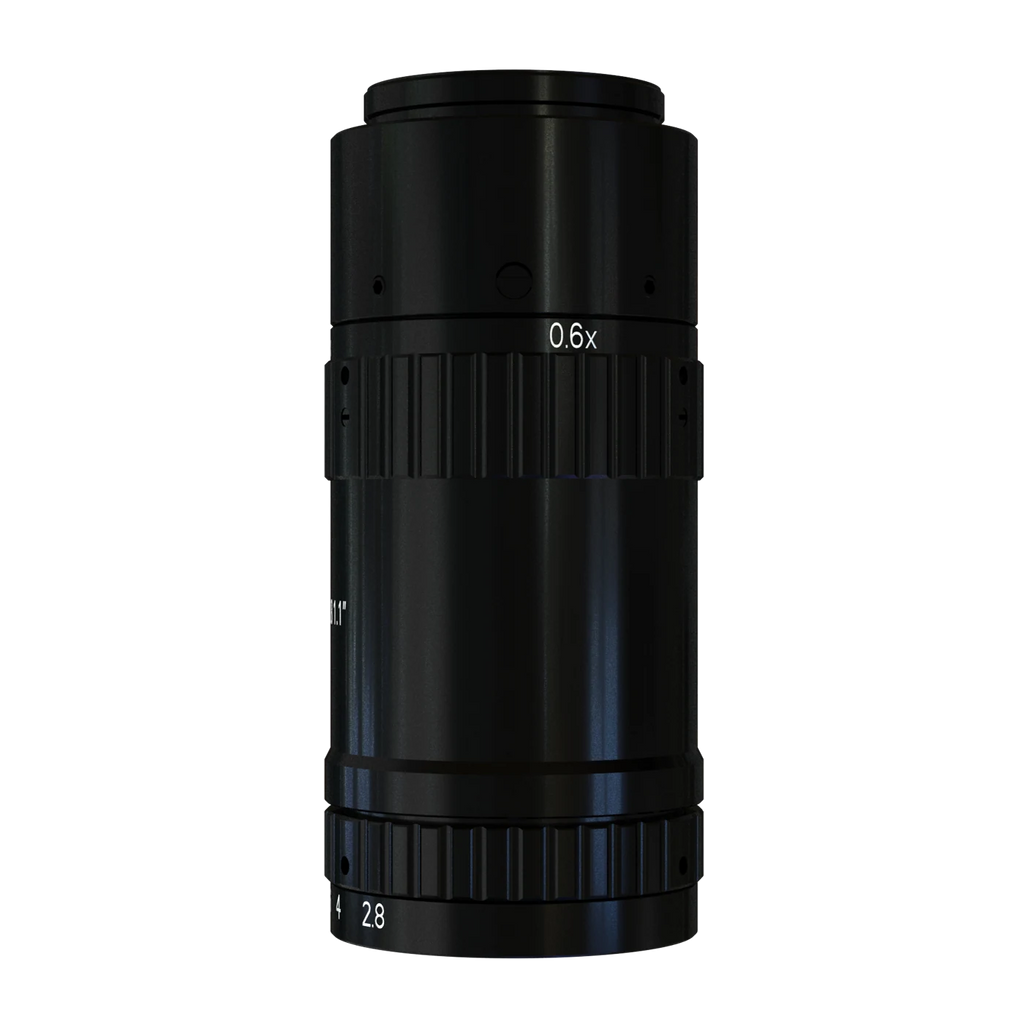 50mm, F2.8, 1.1", C-mount, Macro lens (95.4 mm (-0.8X) to 132.4 mm (-0.5X)) (LS-KF5028M-ML)
