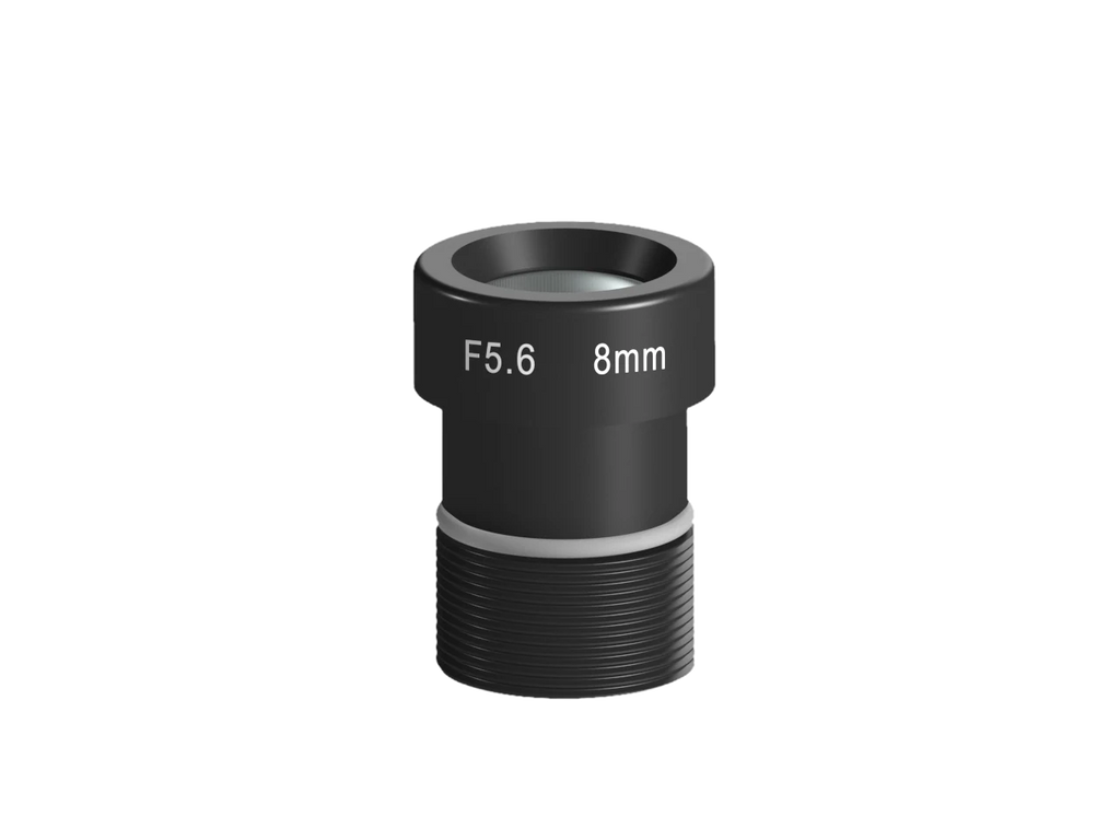 8mm, F5.6, 1/1.7", 12 MP, M12-mount lens (LS-MBL-0116)