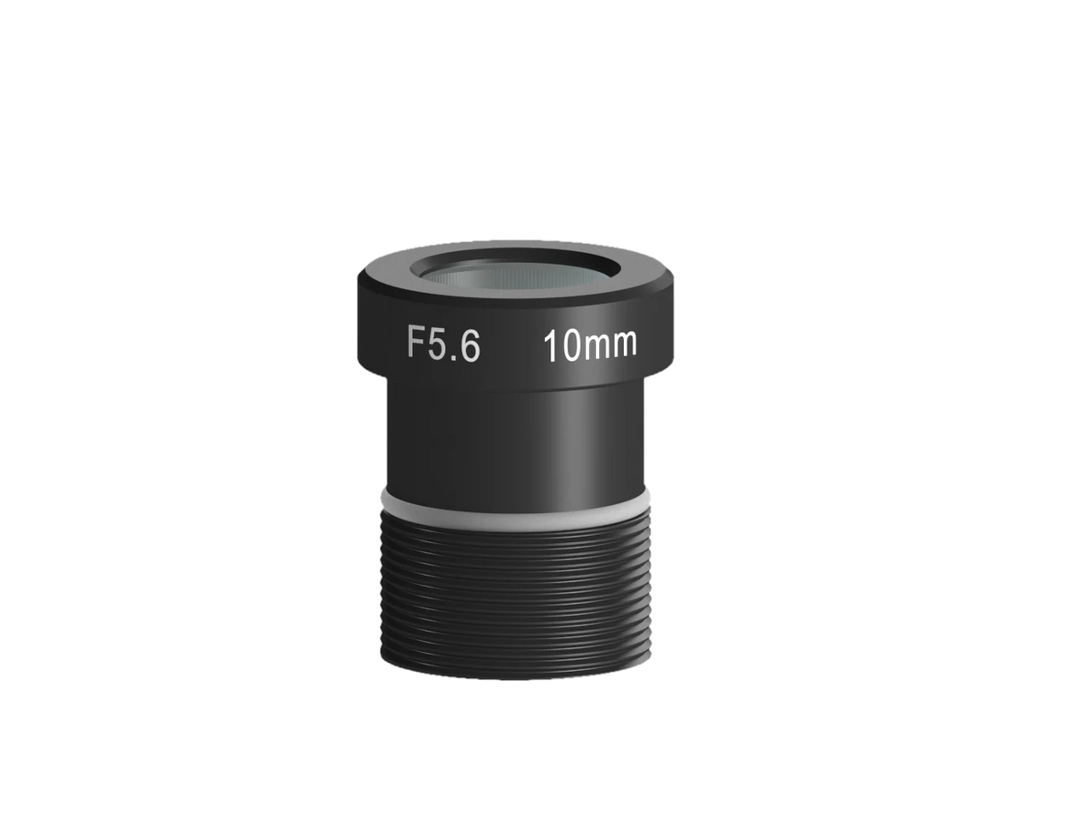 10mm, F5.6, 1/1.7", 12 MP, M12-mount lens (LS-MBL-0117)
