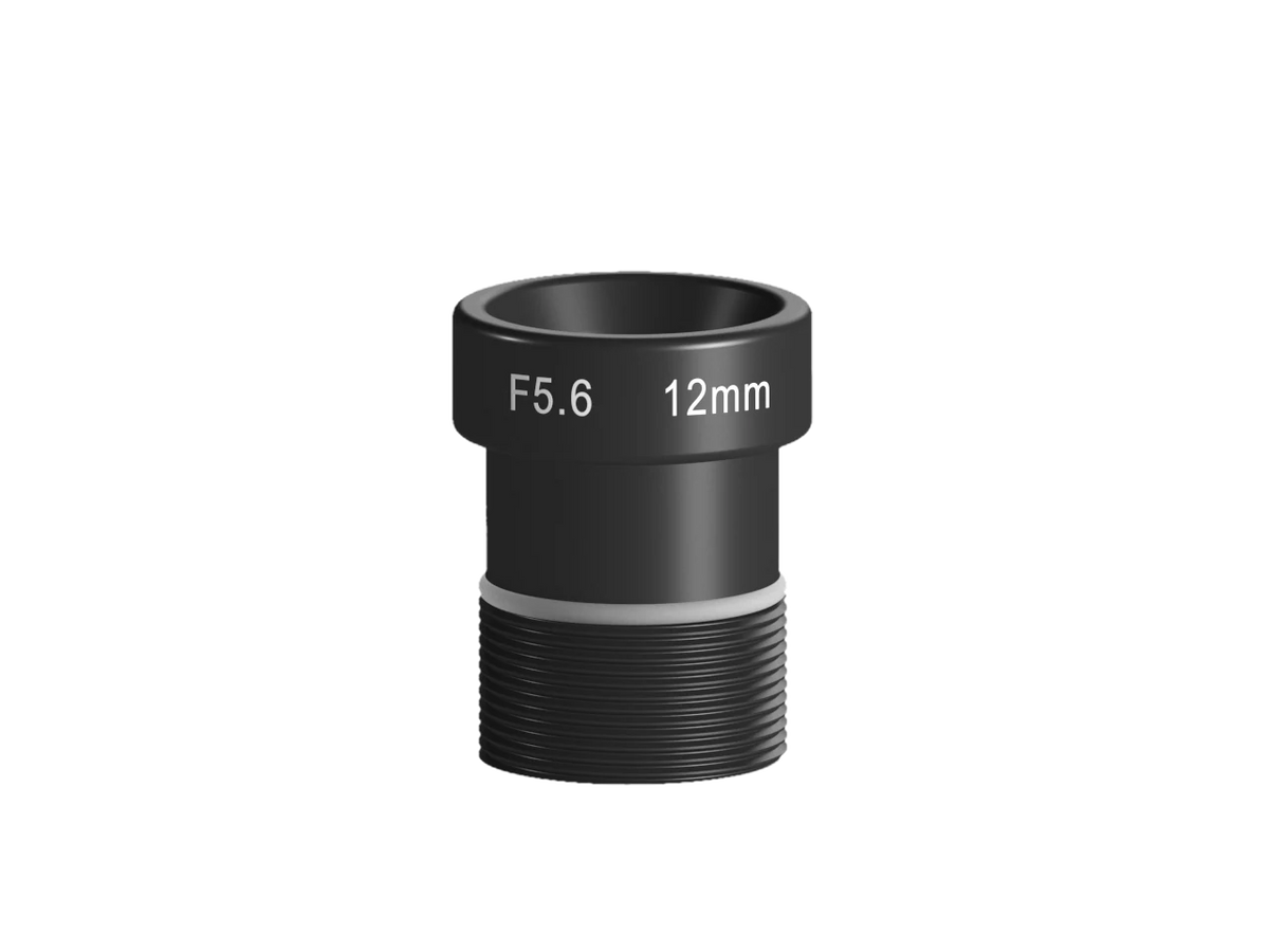 12mm, F5.6, 1/1.7", 12 MP, M12-mount lens (LS-MBL-0118)