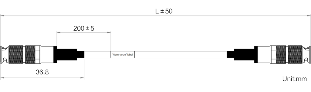 LS-CBL-0178 dimensions (mm)