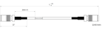 LS-CBL-0163 dimensions (mm)