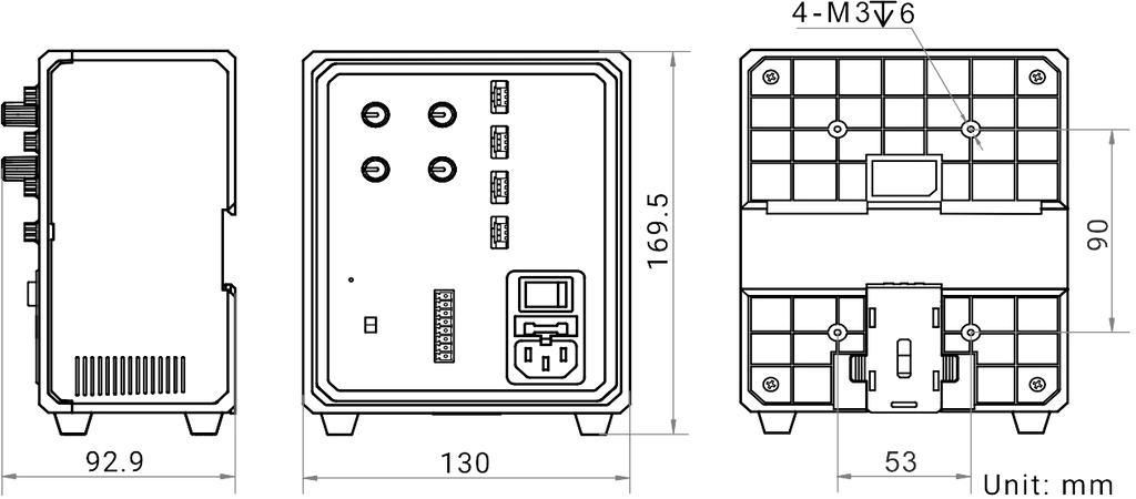 LS-CTL-0115 dimensions (mm)
