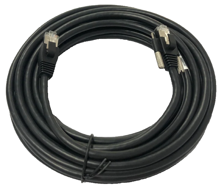 Camera Data Cable, RJ45 (with locking stud) to RJ45, 5 m, static use, 6.2 mm cable (LS-CBL-0109)