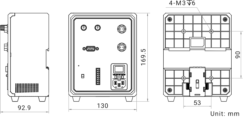 LS-CTL-0116 dimensions (mm)