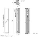 LS-BAR-1135 dimensions (mm)