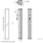 LS-BAR-1145 dimensions (mm)