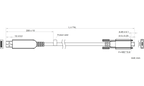LS-ACU3-CMS-AM-SF-15M dimensions (mm)