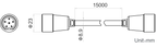 LS-LW-015-1-G dimensions (mm)
