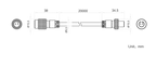 LS-LW-020-1-B dimensions (mm)