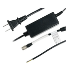 Power Cord, P7 6-pin circular connector (female) + 4-core open end to AC 2-prong plug, A end: 4000 mm; End B: 1000 mm (LS-CBL-0249)