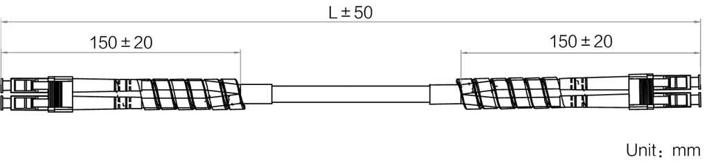 LS-CBL-0004 dimensions (mm)