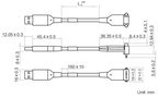 LS-CBL-0145 dimensions (mm)