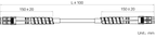 LS-CBL-0006 dimensions (mm)