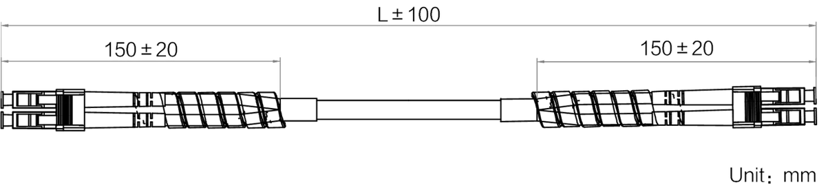 LS-CBL-0006 dimensions (mm)