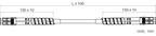 LS-CBL-0016 dimensions (mm)