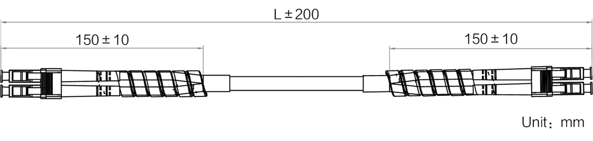 LS-CBL-0018 dimensions (mm)
