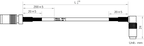 LS-ACXP6-DIN-UP-DIN-ST-8M dimensions (mm)